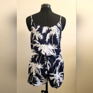 Tropical Print Playsuit